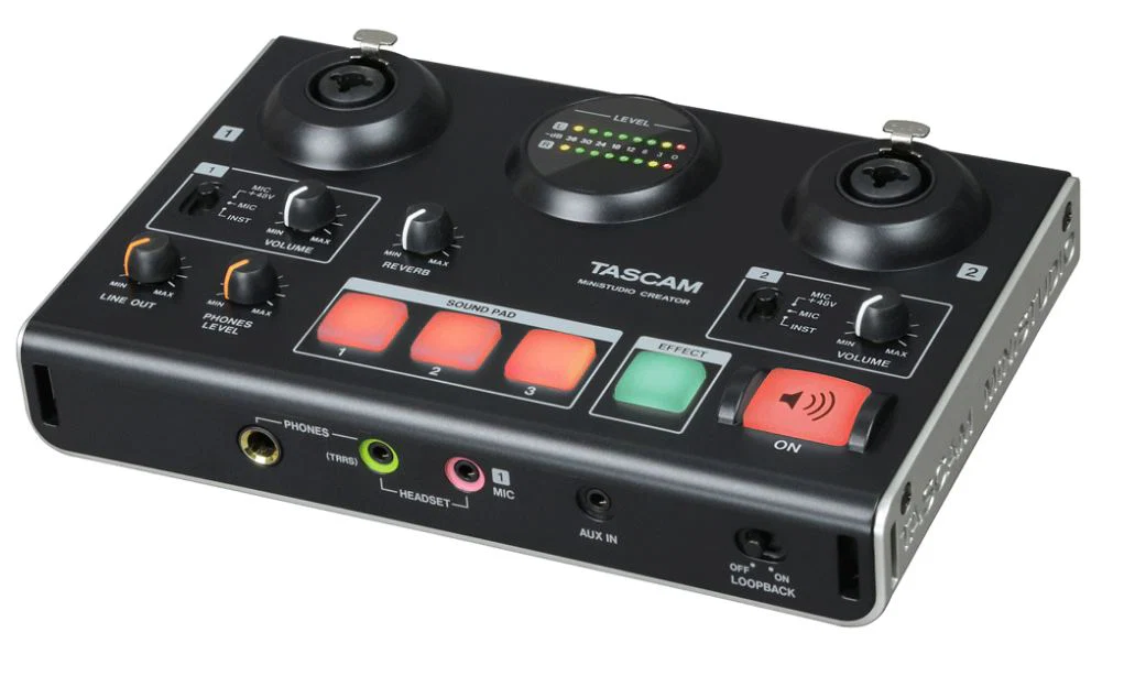 TASCAM US-42B MINISTUDIO CREATOR INTERFAZ DE AUDIO - Image 14