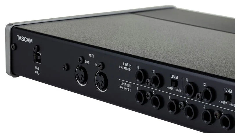 TASCAM US16X08 INTERFAZ DE AUDIO USB PREVIO MICROFONO - Image 6
