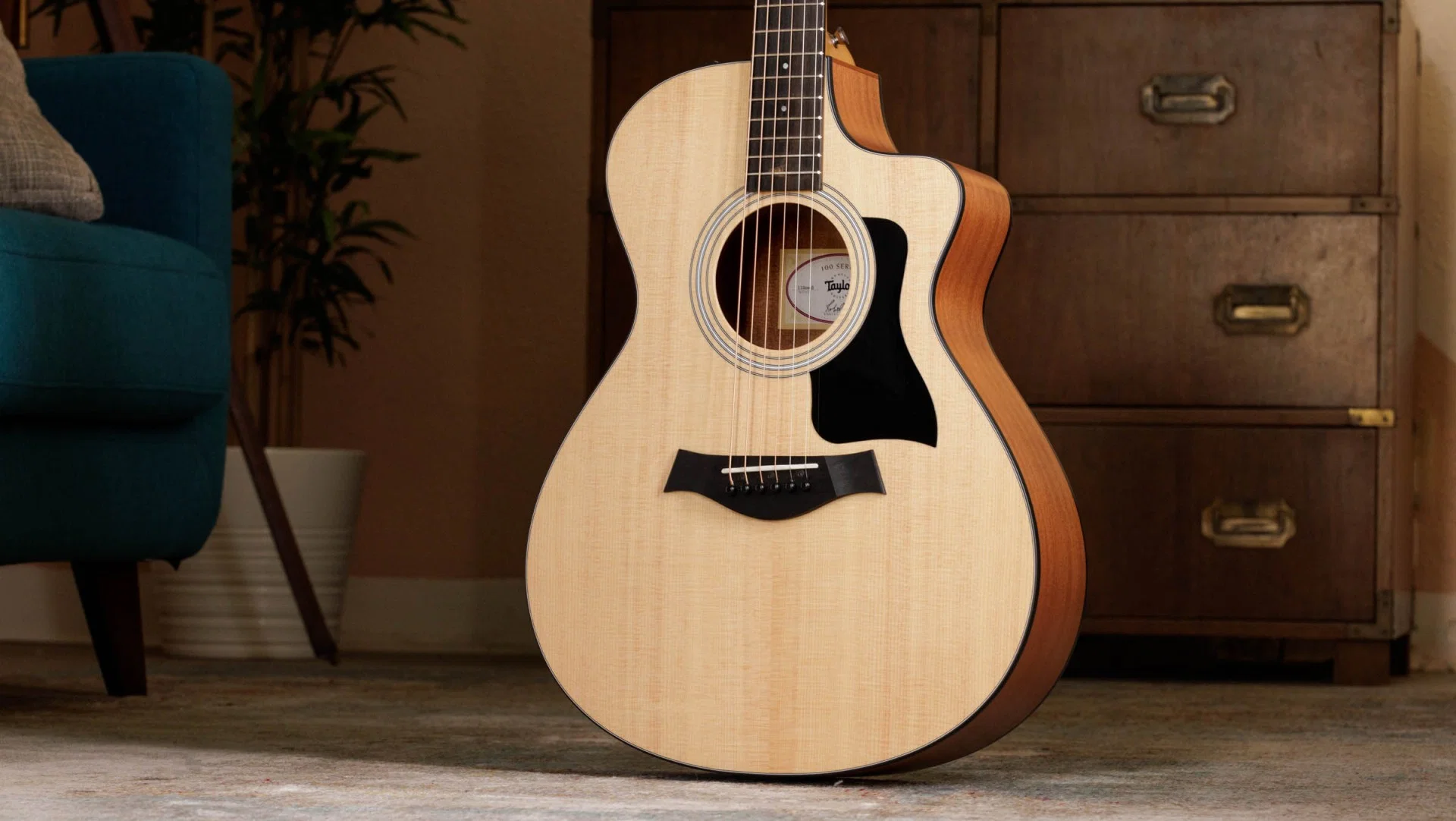 TAYLOR 112CE-S SAPELE GUITARRA ELECTROACUSTICA GRAN CONCIERTO - Image 3