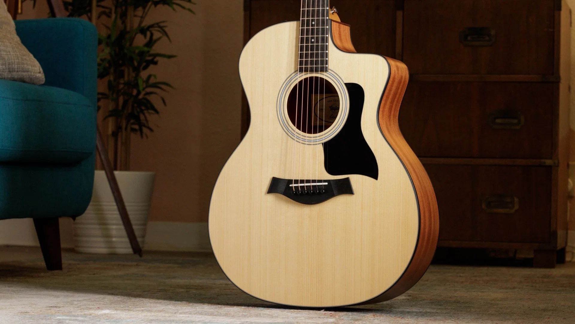 TAYLOR 114CE-S SAPELE GUITARRA ELECTROACUSTICA GRAND AUDITORIUM - Image 5