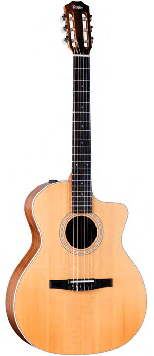 TAYLOR 214CE N GUITARRA ELECTROACUSTICA GRAN AUDITORIO CUERDAS NYLON