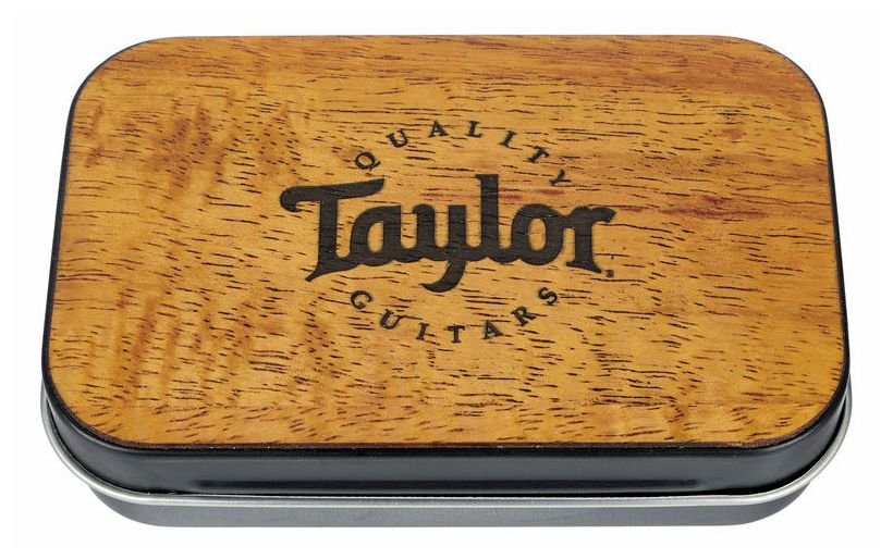 TAYLOR 2601 PICK TIN DARKTONE SERIES KOA COLLECTORS EDITION ESTUCHE NUEVE PUAS - Image 10