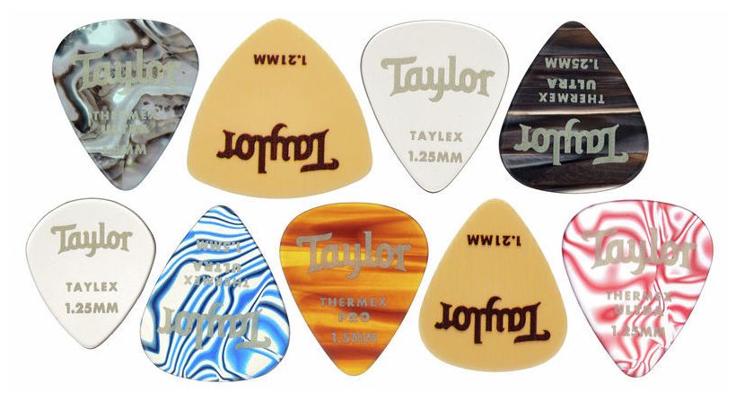 TAYLOR 2601 PICK TIN DARKTONE SERIES KOA COLLECTORS EDITION ESTUCHE NUEVE PUAS - Image 5