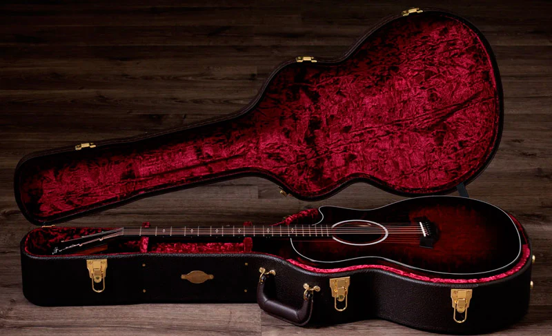 TAYLOR 324CE SEB NEXT GENERATION GUITARRA ELECTROACUSTICA GRAND AUDITORIUM SHADED EDGE BURST - Image 5