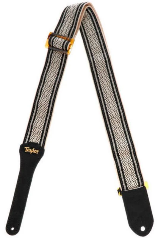 TAYLOR 4015-20 ACADEMY JACQUARD COTTON CORREA GUITARRA BLANCO NEGRO - Image 2