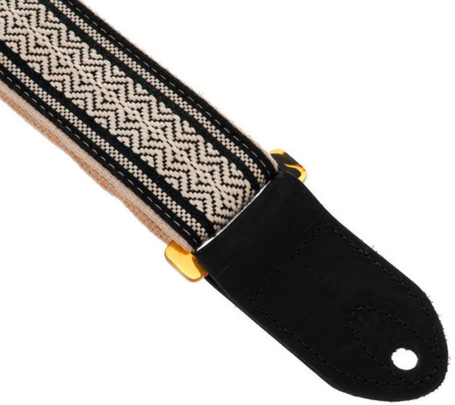 TAYLOR 4015-20 ACADEMY JACQUARD COTTON CORREA GUITARRA BLANCO NEGRO - Image 3