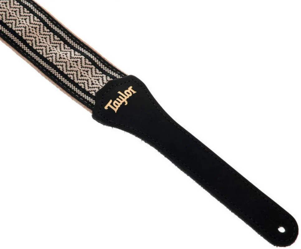 TAYLOR 4015-20 ACADEMY JACQUARD COTTON CORREA GUITARRA BLANCO NEGRO - Image 4