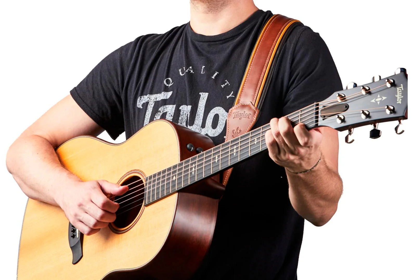 TAYLOR 4107-25 CENTURY CORREA GUITARRA CUERO MARRON - Image 7