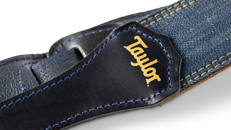 TAYLOR 4301-20 BLUE DENIM CORREA GUITARRA AZUL - Image 3