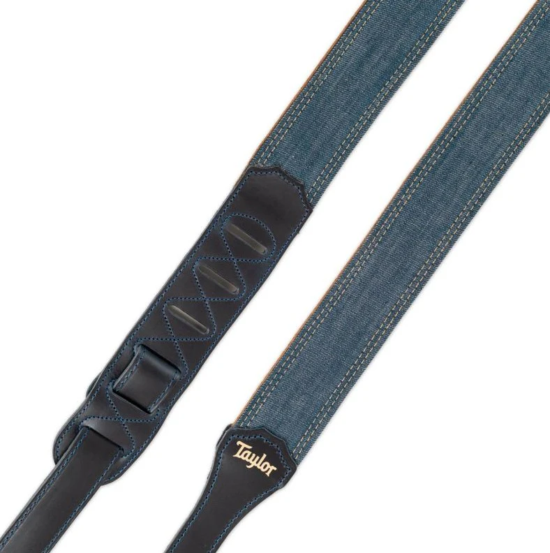 TAYLOR 4301-20 BLUE DENIM CORREA GUITARRA AZUL - Image 7