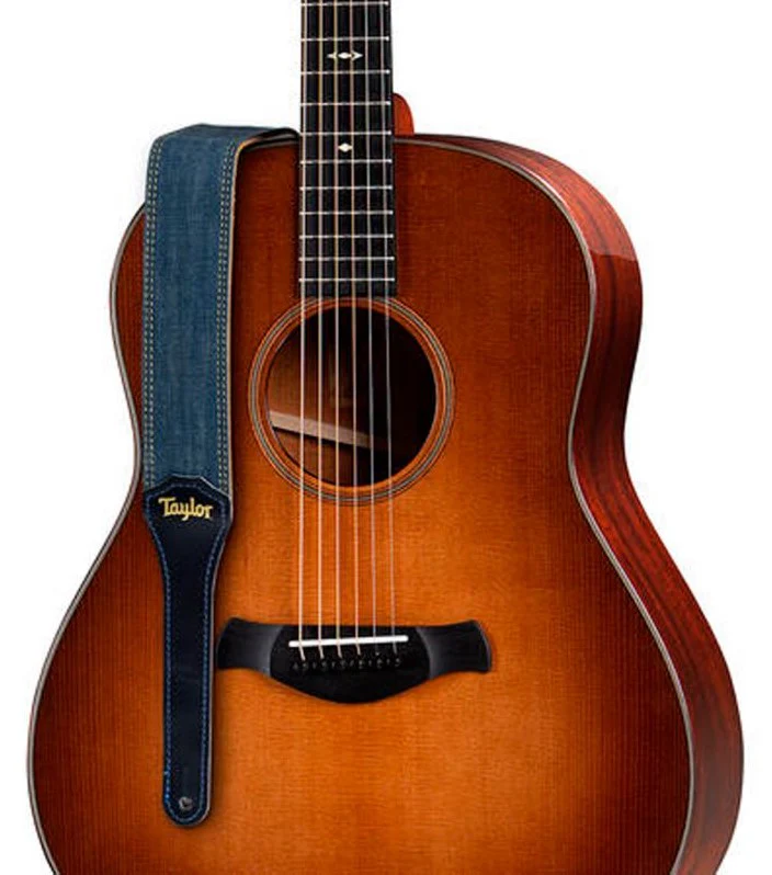 TAYLOR 4301-20 BLUE DENIM CORREA GUITARRA AZUL - Image 8