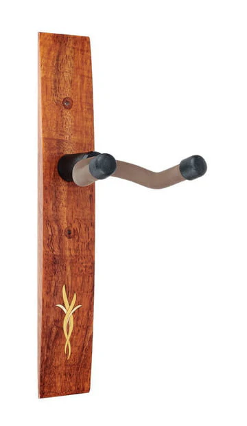 TAYLOR 70205 GUITAR HANGER KOA SOPORTE PARED GUITARRA CON INCRUSTACION BOUQUET