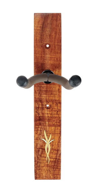 TAYLOR 70205 GUITAR HANGER KOA SOPORTE PARED GUITARRA CON INCRUSTACION BOUQUET - Image 2