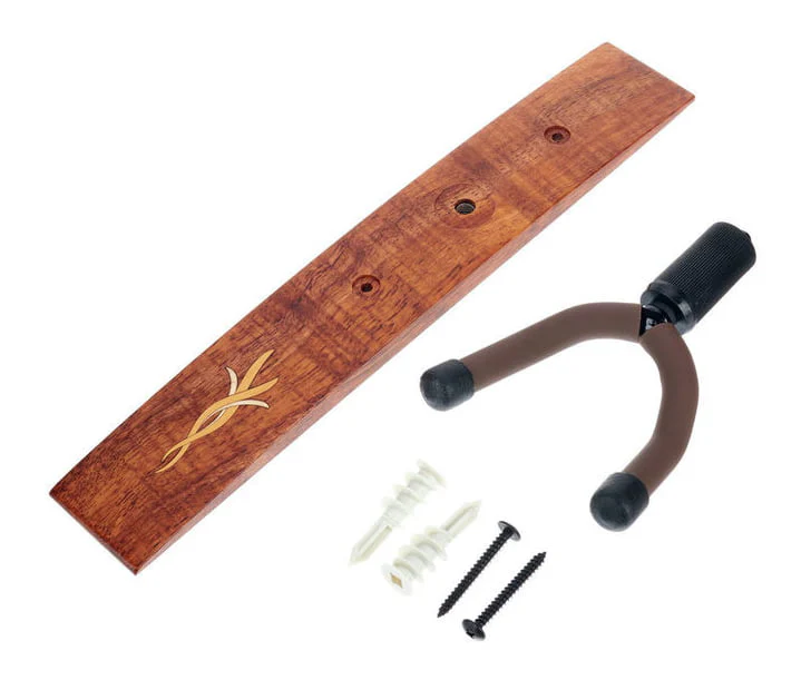 TAYLOR 70205 GUITAR HANGER KOA SOPORTE PARED GUITARRA CON INCRUSTACION BOUQUET - Image 6