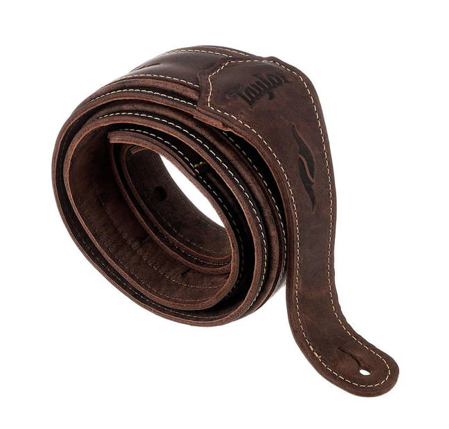 TAYLOR 8300-05D REF4115-30 ELEMENT DISTRESSED LEATHER CORREA GUITARRA DARK BROWN - Image 5