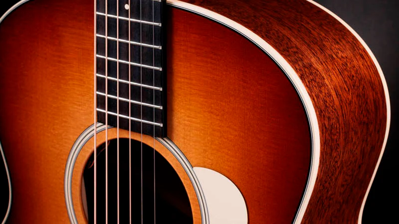 TAYLOR GOLD LABEL 514E SB CREAM GUITARRA ELECTROACUSTICA SUPER AUDITORIO SUNBURST - Image 3