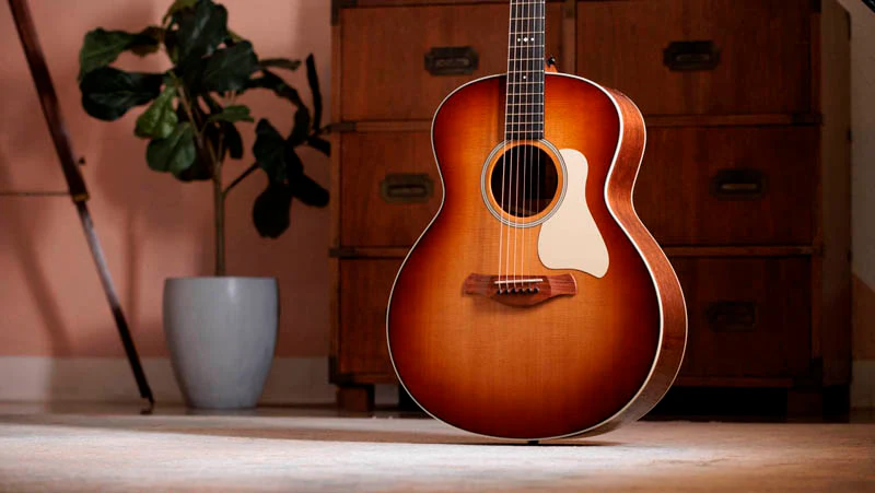 TAYLOR GOLD LABEL 514E SB CREAM GUITARRA ELECTROACUSTICA SUPER AUDITORIO SUNBURST - Image 9