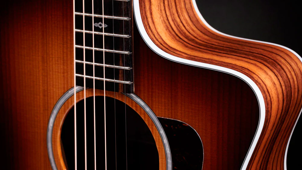 TAYLOR SUNSET BOULEVARD 214CE DLX SEB GUITARRA ELECTROACUSTICA GRAN AUDIOTORIO SUNSET EDGEBURST - Image 4