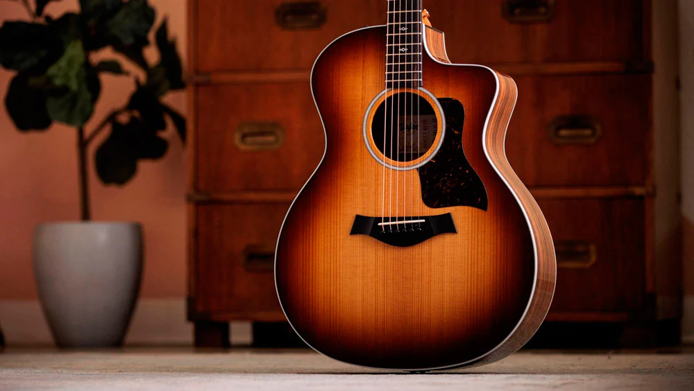 TAYLOR SUNSET BOULEVARD 214CE DLX SEB GUITARRA ELECTROACUSTICA GRAN AUDIOTORIO SUNSET EDGEBURST - Image 8