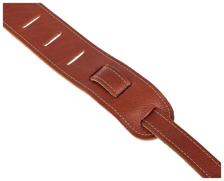 TAYLOR TL250-03 REF4100-25 LEATHER SUEDE BACK CORREA GUITARRA MEDIUM BROWN - Image 5