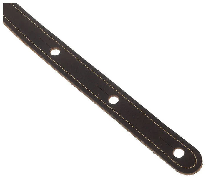TAYLOR TL250-05 REF4101-25 LEATHER SUEDE BACK CORREA GUITARRA CHOCOLATE BROWN - Image 4