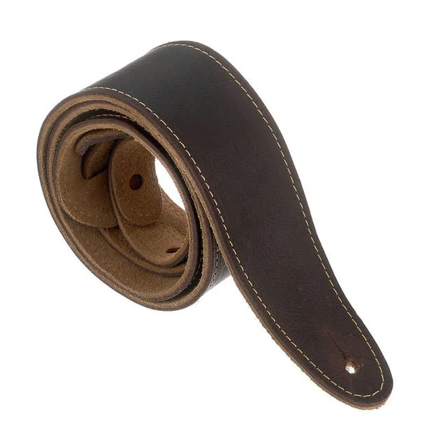 TAYLOR TL250-05 REF4101-25 LEATHER SUEDE BACK CORREA GUITARRA CHOCOLATE BROWN - Image 5