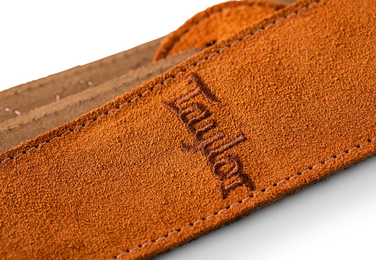 TAYLOR TS250-07 REF4402-25 EMBROIDERED SUEDE CORREA GUITARRA HONEY GOLD - Image 7