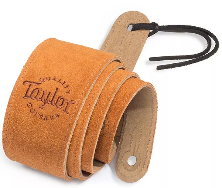 TAYLOR TS250-07 REF4402-25 EMBROIDERED SUEDE CORREA GUITARRA HONEY GOLD - Image 8