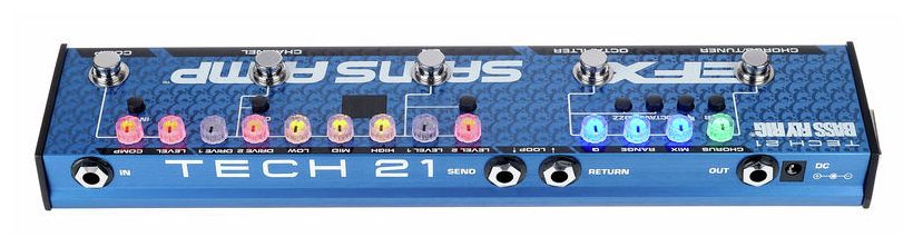 TECH 21 BASS FLY RIG 2 PEDALERA MULTIEFECTOS PARA BAJO - Image 5