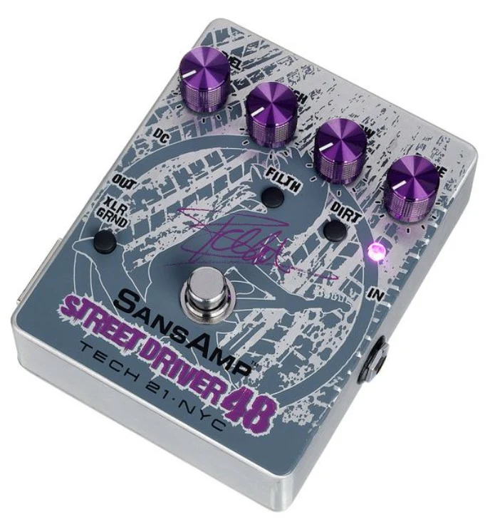 TECH 21 FB48 SANSAMP STREET DRIVER SIGNATURE FRANK BELLO PEDAL PREAMPLIFICADOR BAJO - Image 4