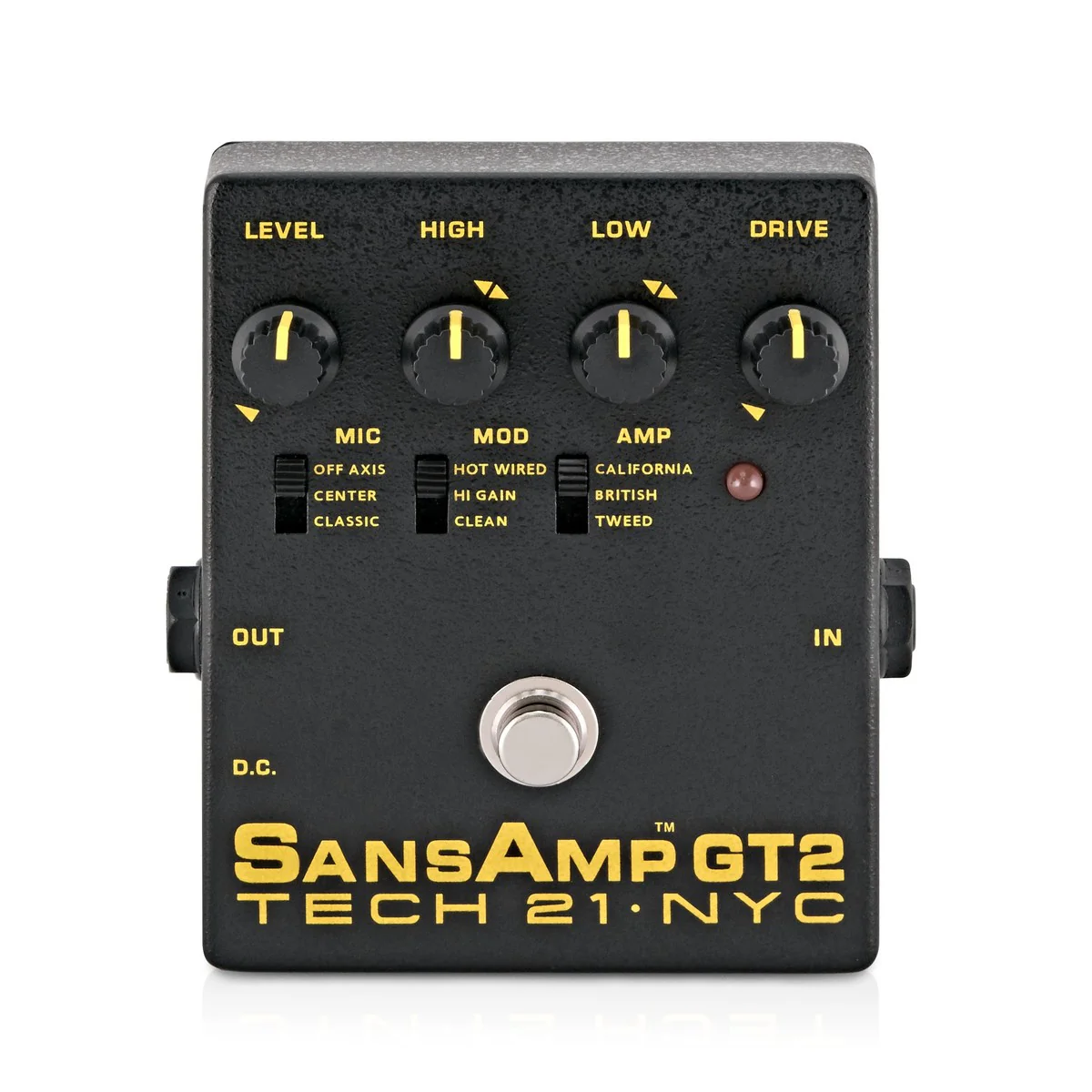 TECH 21 SANSAMP GT2 PEDAL PREAMPLIFICADOR PARA GUITARRA - Image 11