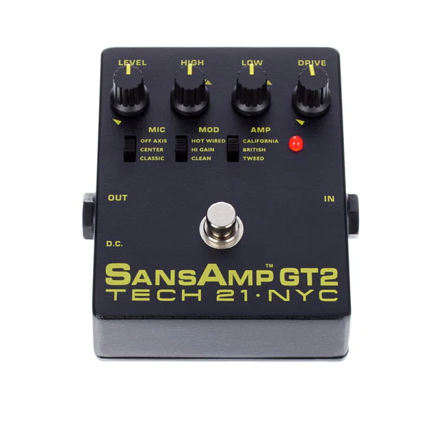 TECH 21 SANSAMP GT2 PEDAL PREAMPLIFICADOR PARA GUITARRA - Image 3