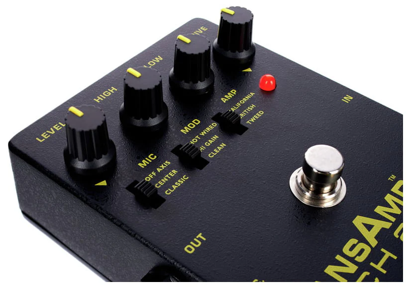TECH 21 SANSAMP GT2 PEDAL PREAMPLIFICADOR PARA GUITARRA - Image 8