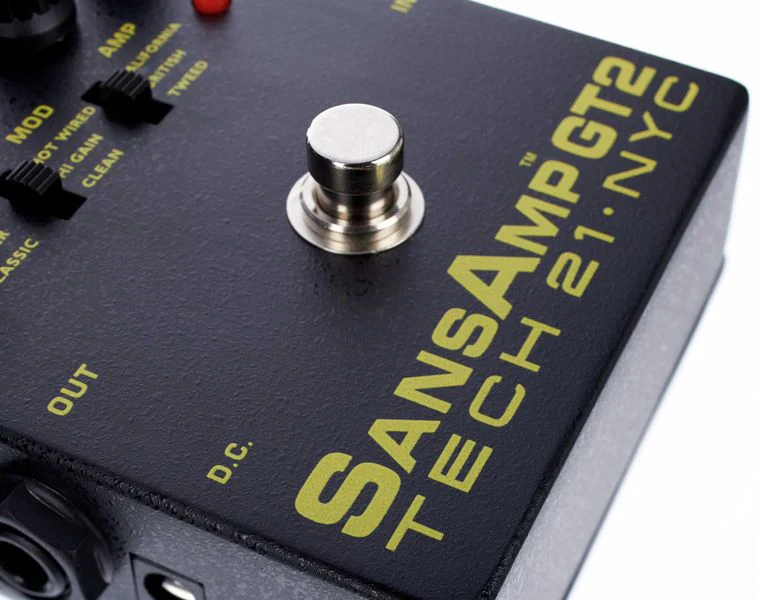 TECH 21 SANSAMP GT2 PEDAL PREAMPLIFICADOR PARA GUITARRA - Image 9
