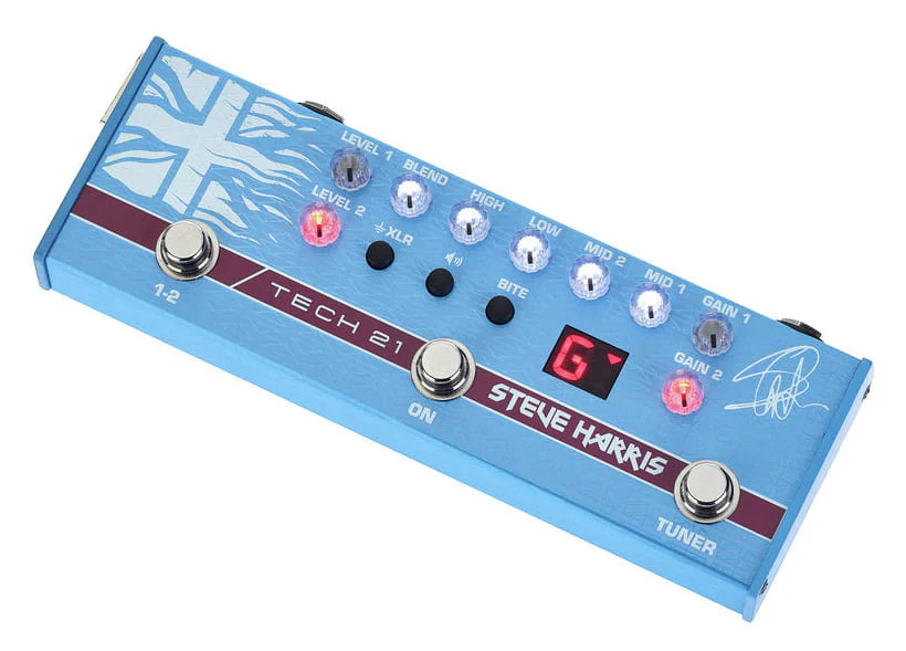 TECH 21 SH1 SIGNATURE STEVE HARRIS PEDAL PREAMPLIFICADOR PARA BAJO - Image 4