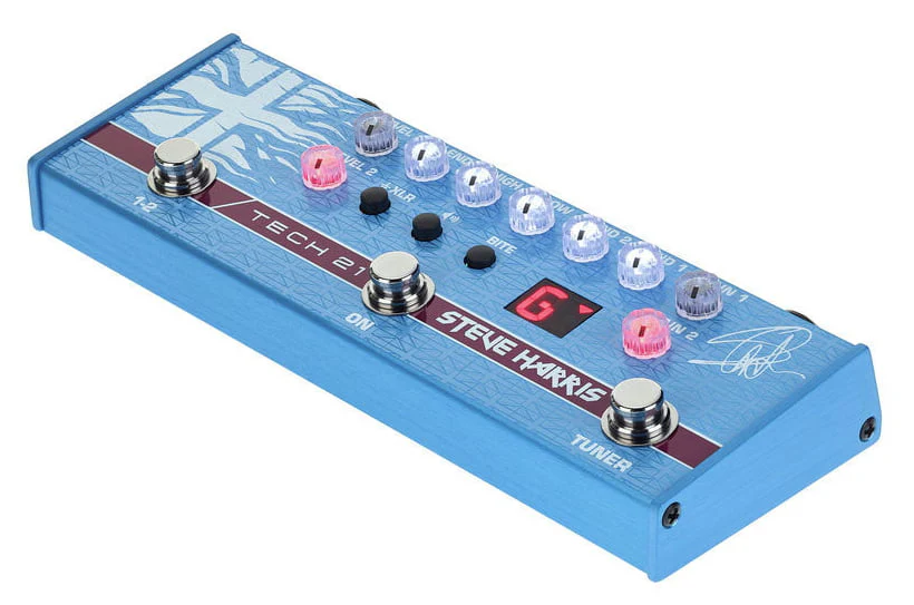 TECH 21 SH1 SIGNATURE STEVE HARRIS PEDAL PREAMPLIFICADOR PARA BAJO - Image 6