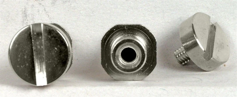 TONE PROS TP0456001 SNS1-N STUDS & ANCHORS (2) FOR STOP TAILPIECE FITS GIBSON NICKEL 5/16 - .