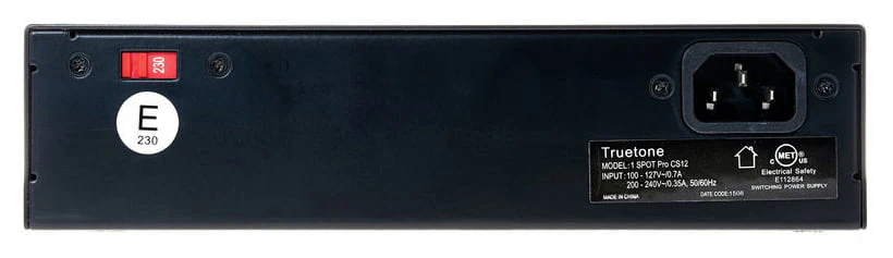 TRUETONE SPOT PRO CS12 FUENTE ALIMENTACION 12 SALIDAS - Image 9