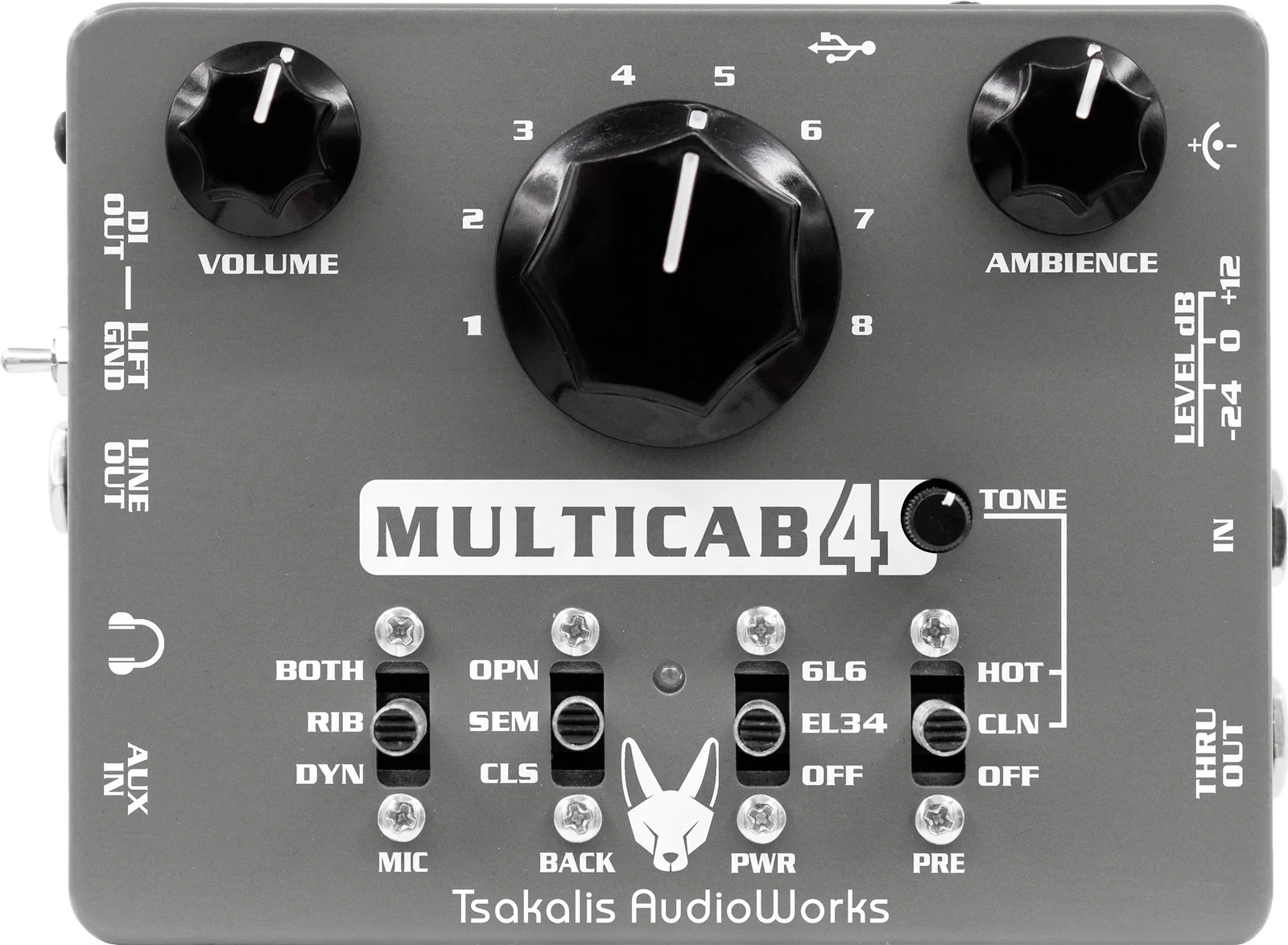 TSAKALIS AUDIOWORKS MULTICAB 4 PEDAL PREAMPLIFICADOR - Image 15