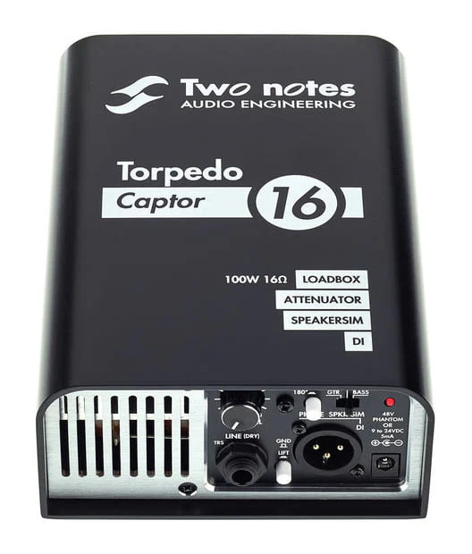 TWO NOTES TORPEDO CAPTOR 16 SIMULADOR DE ALTAVOZ