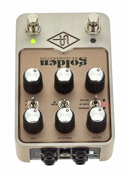 UNIVERSAL AUDIO GOLDEN REVERBERATOR UAFX PEDAL REVERB - Image 8