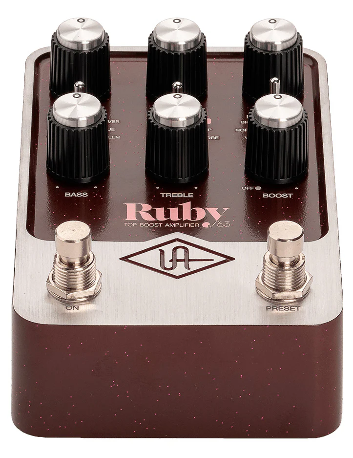 UNIVERSAL AUDIO RUBY 63 TOP BOOST AMPLIFIER PEDAL - Image 2