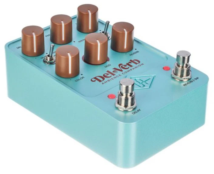 UNIVERSAL AUDIO UAFX DEL-VERB AMBIENCE COMPANION PEDAL DELAY REVERB - Image 5