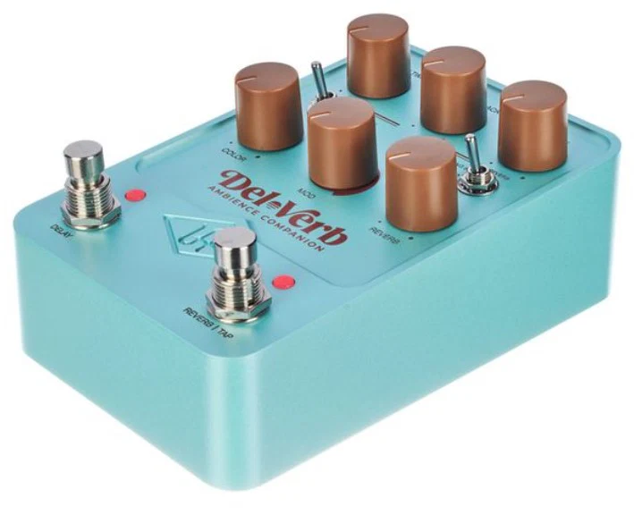 UNIVERSAL AUDIO UAFX DEL-VERB AMBIENCE COMPANION PEDAL DELAY REVERB - Image 6