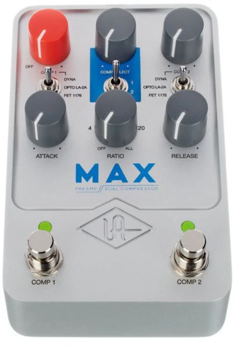 UNIVERSAL AUDIO UAFX MAX PREAMP DUAL COMP PEDAL COMPRESOR - Image 3