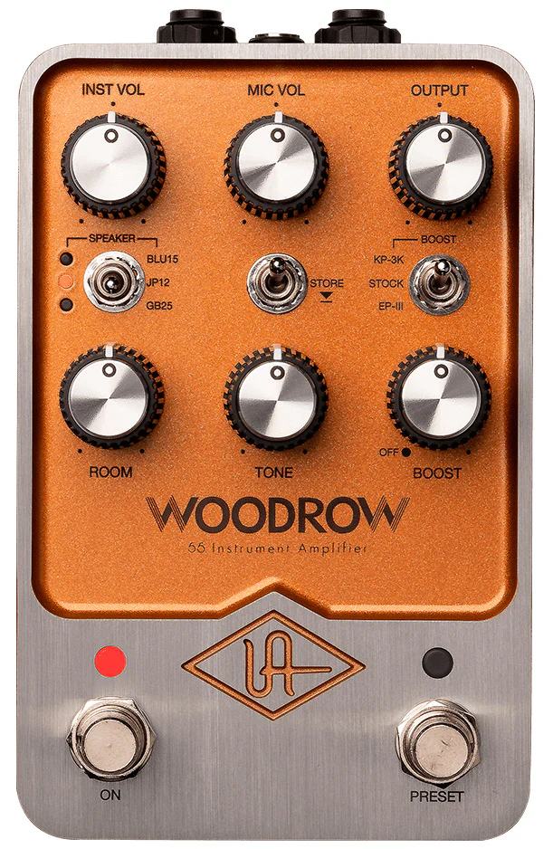 UNIVERSAL AUDIO WOODROW 55 INSTRUMENT AMPLIFIER PEDAL - Image 12