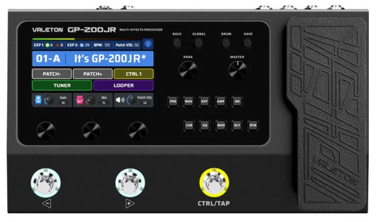 VALETON GP200JR PEDALERA MULTIEFECTOS GUITARRA
