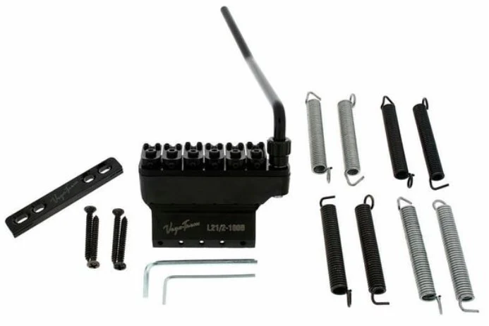 VEGATREM VT1 STANDARD BLACK PUENTE GUITARRA 4 AGUJEROS NEGRO - Image 7