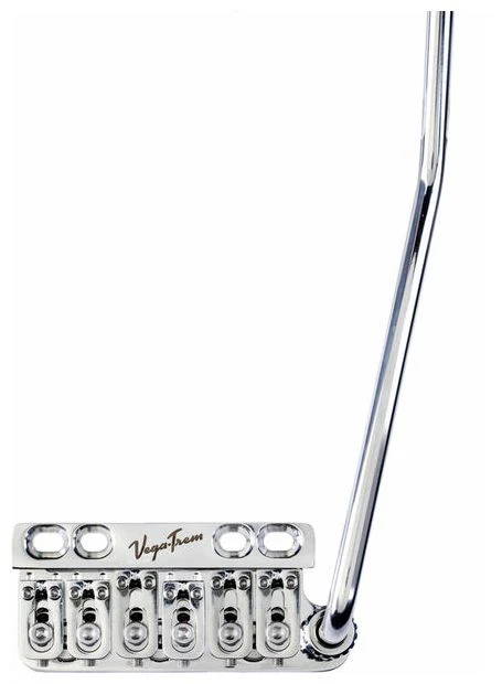 VEGATREM VT1 STANDARD GLOSSY PUENTE GUITARRA 4 AGUJEROS CROMADO - Image 2