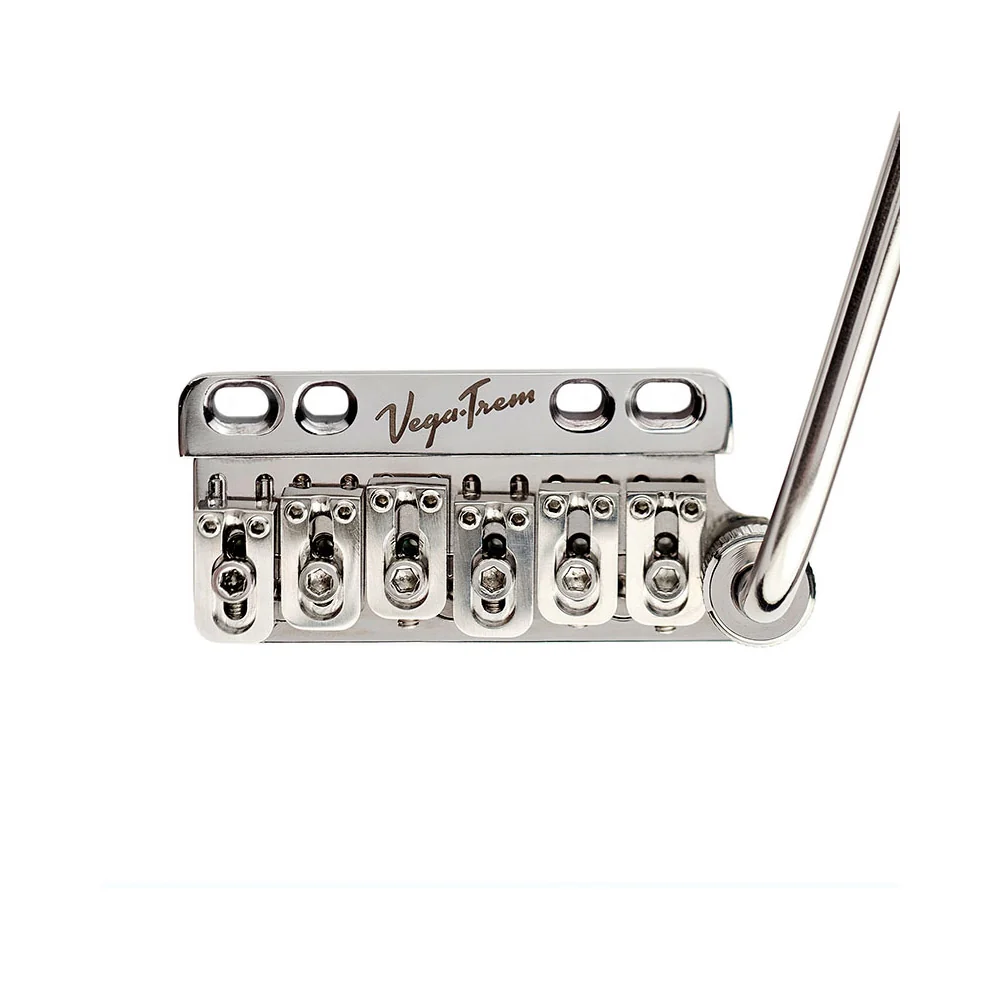 VEGATREM VT1 STANDARD GLOSSY PUENTE GUITARRA 4 AGUJEROS CROMADO - Image 3